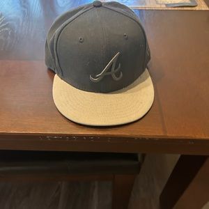 Atlanta braves fitted hat